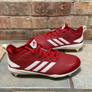 Adidas Adizero Afterburner Baseball Cleats Sz 8.5